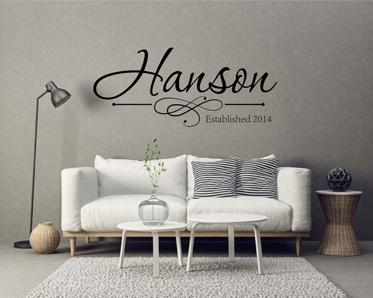 Family Name Wall Decal